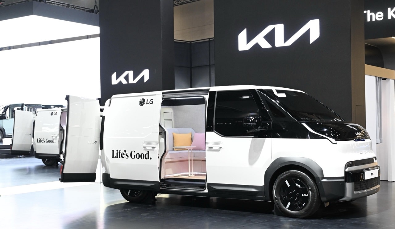 Kia e LG Electronics insieme per nuovi PBV Concepts per il lavoro e il tempo libero