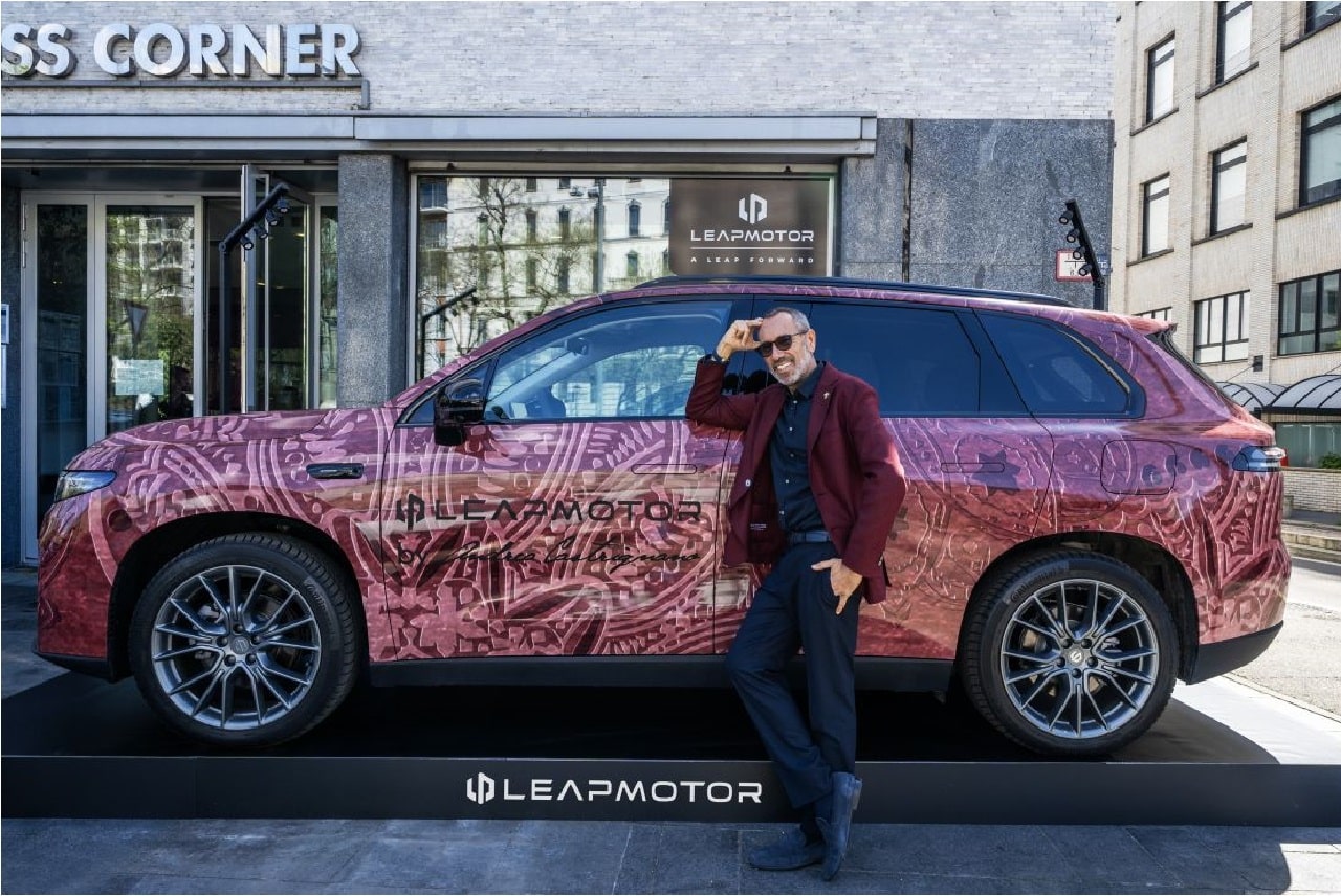 Leapmotor annuncia la sua collaborazione con Andrea Castrignano alla Milano Design Week