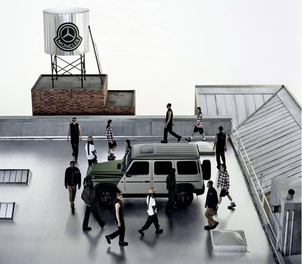Mercedes-Benz, Moncler e Nigo lanciano la loro collezione di moda a New York City