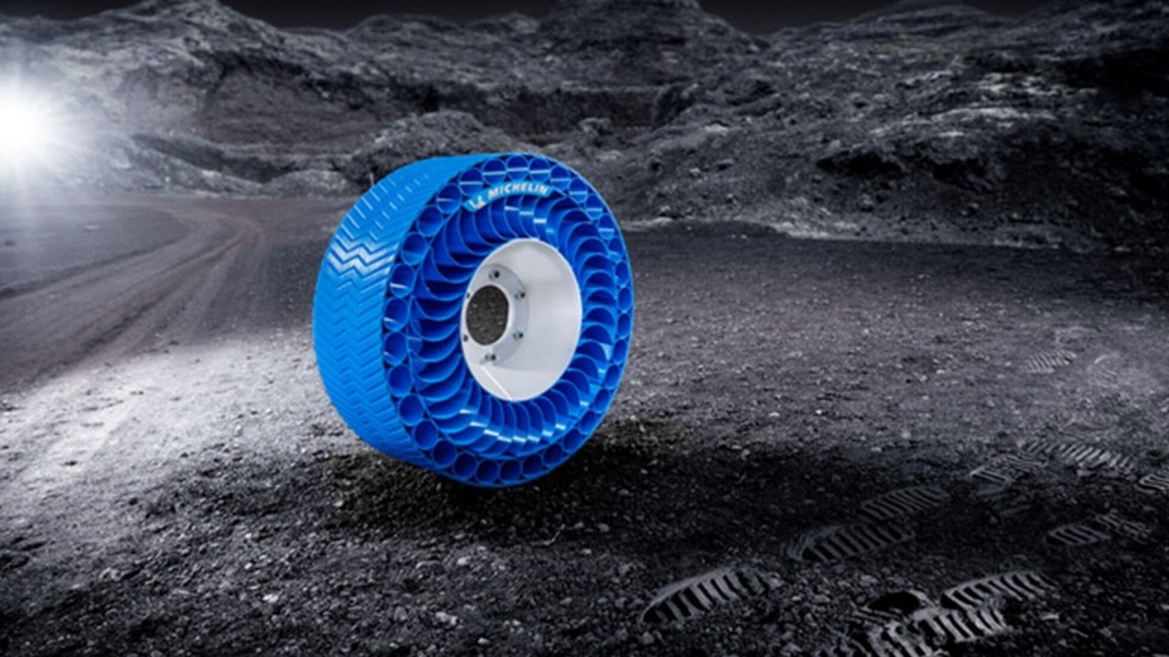 Michelin si prepara a sbarcare sulla luna con le ruote airless