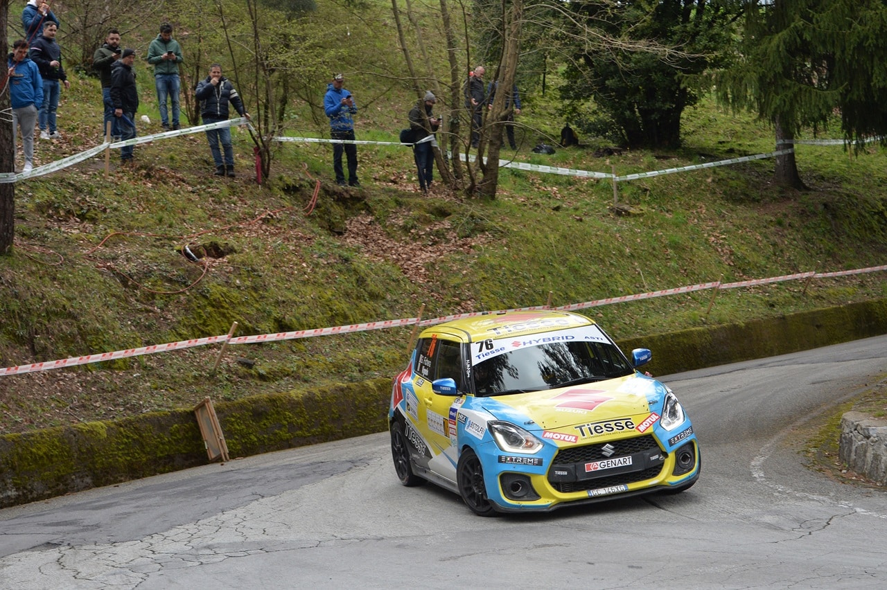 Suzuki Rally Cup 2025: seconda tappa del trofeo monomarca al Rally Regione Piemonte