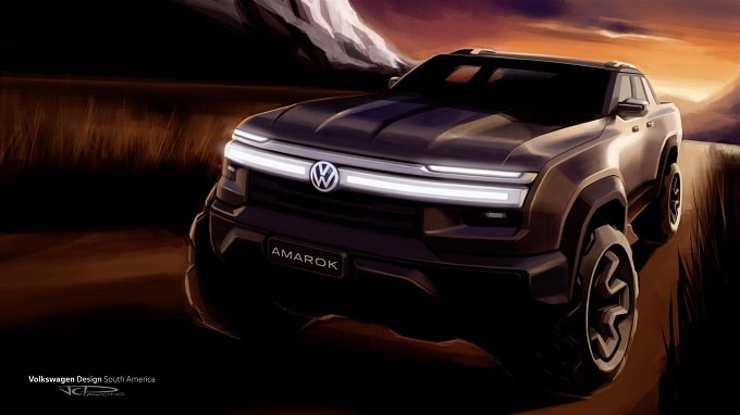 Volkswagen Amarok: la nuova generazione del pick-up arriva nel 2027 [TEASER]