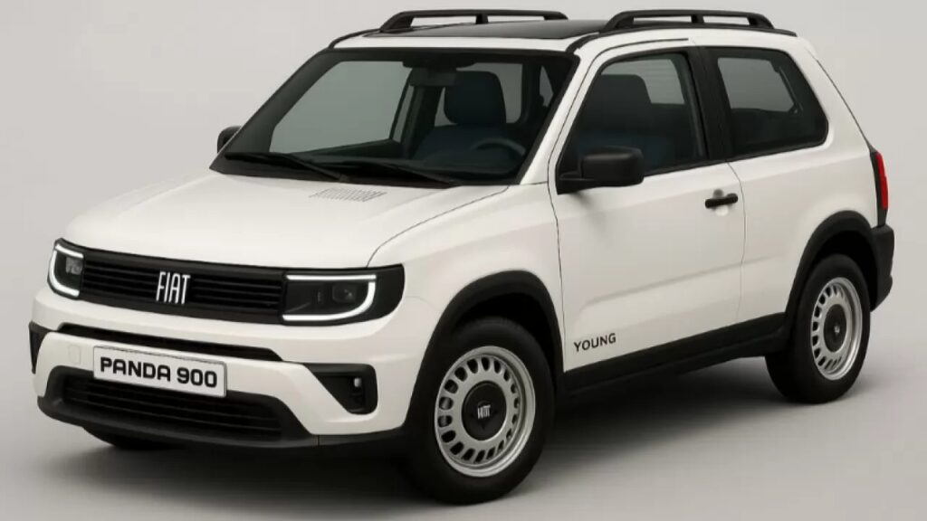 Fiat Panda Young immaginata in versione moderna [RENDER]