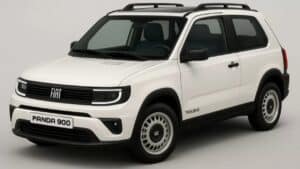 Fiat Panda Young immaginata in versione moderna [RENDER]