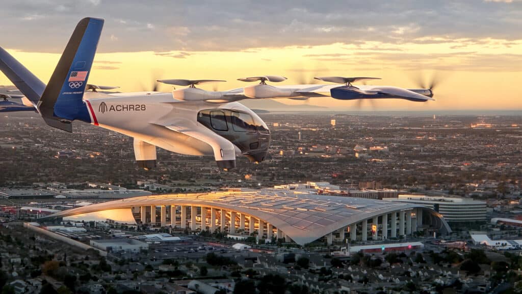 Aerotaxi elettrici ai Giochi Los Angeles 2028 Archer Aviation porterà VIP e fan in volo