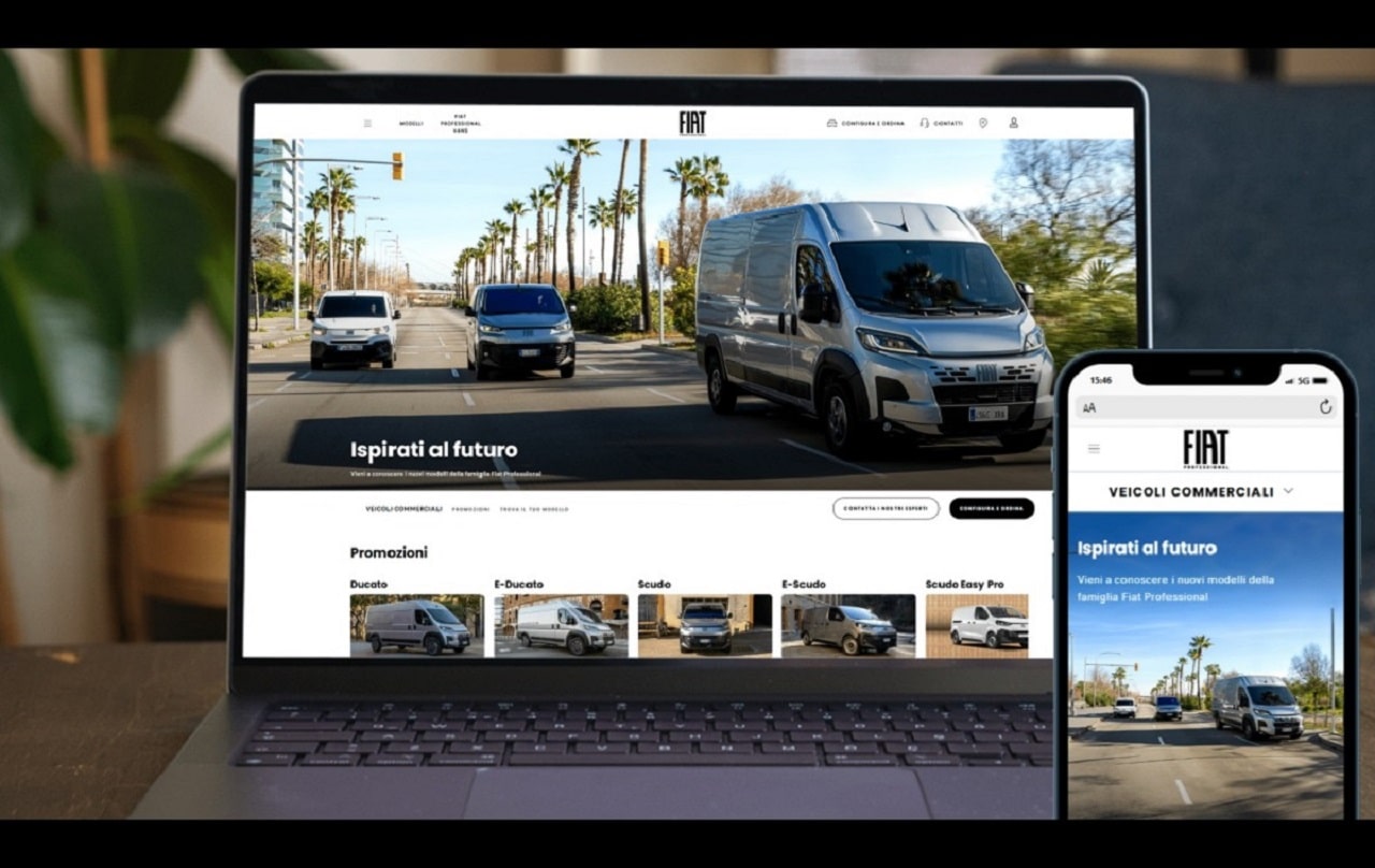 Fiat Professional: online il nuovo sito web