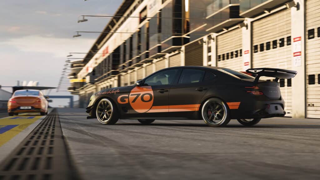Genesis G70 Track Day Special Concept: quando la berlina si scatena in pista