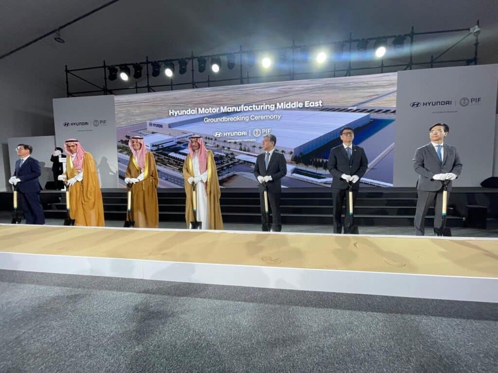 Hyundai Motor ha avviato la costruzione del suo primo stabilimento in Medio Oriente