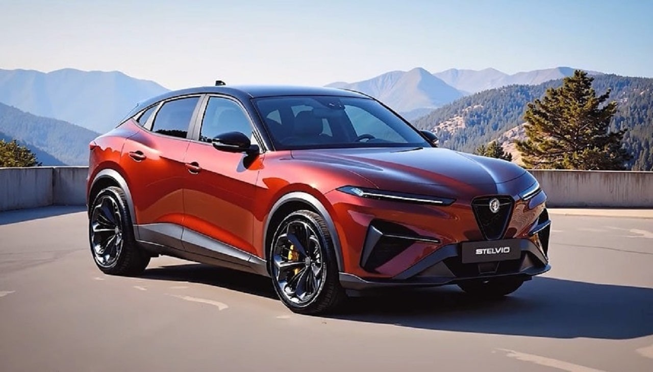 Nuova Alfa Romeo Stelvio: nuova ipotesi sulla base dei brevetti e delle recenti foto spia [RENDER]
