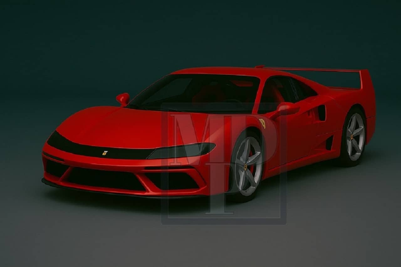 Nuova Ferrari F40: piace anche in versione moderna [RENDER]