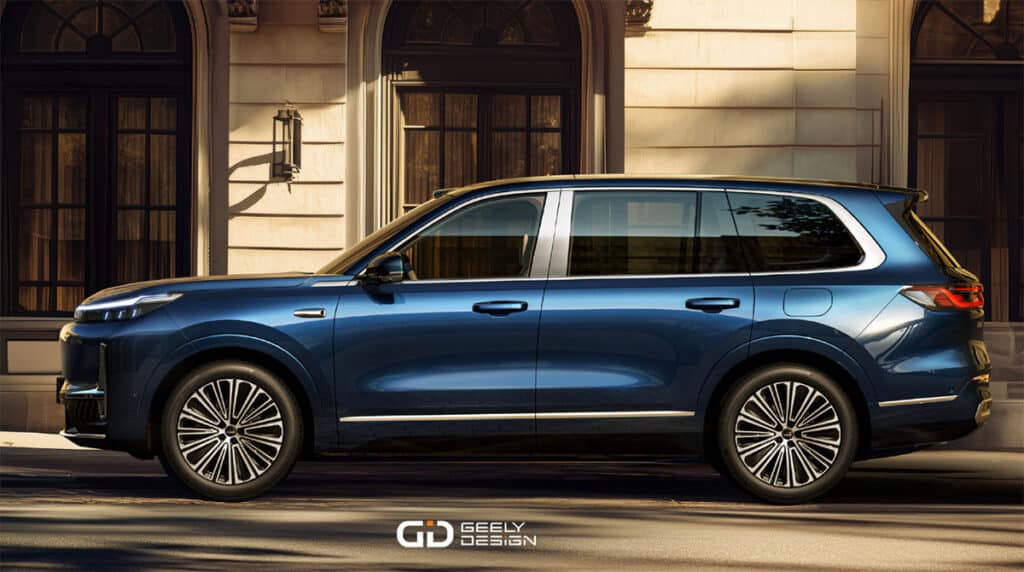 Geely "Five by Five": il lancio in Europa e il SUV Galaxy M9