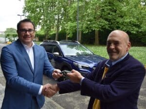 Una Subaru Outback per la Fondazione Il Vittoriale degli Italiani