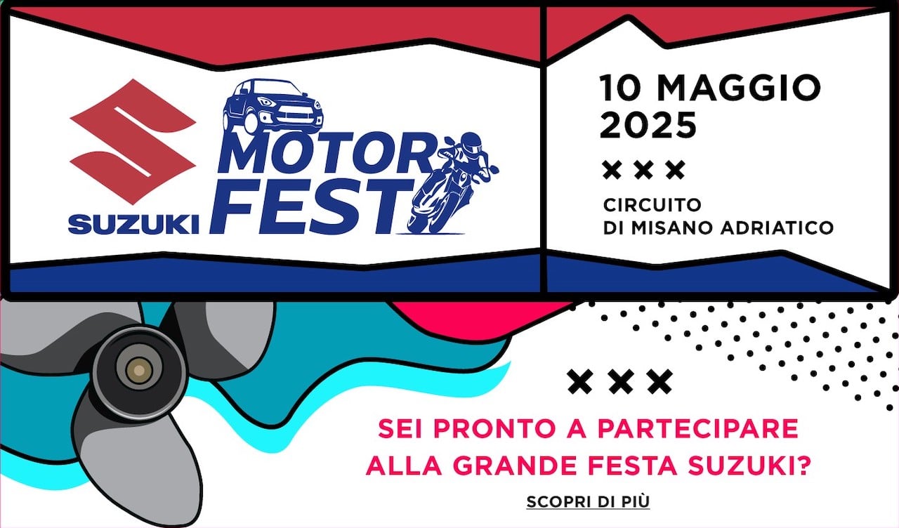 Suzuki Motor Fest 2025: la festa dei 60 anni a Marina di Porto Verde