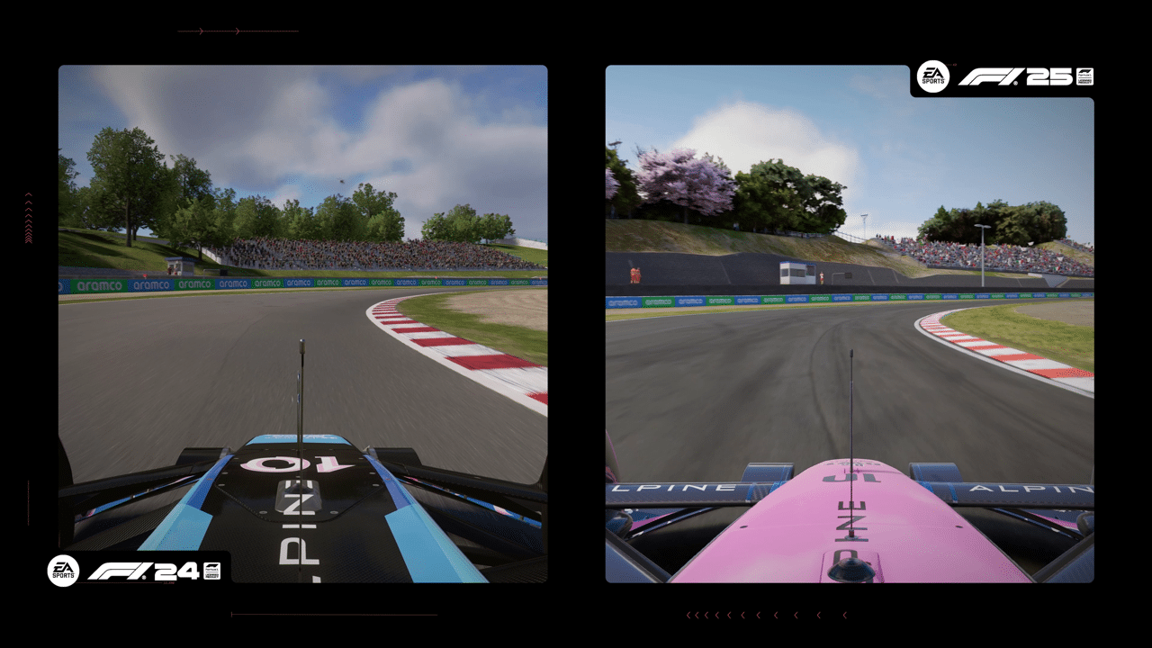 EA F1 25 - Differenze