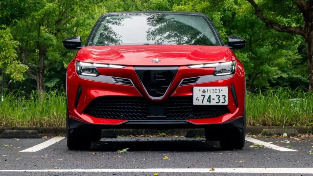 Alfa Romeo Junior con targa laterale: in Giappone è realtà