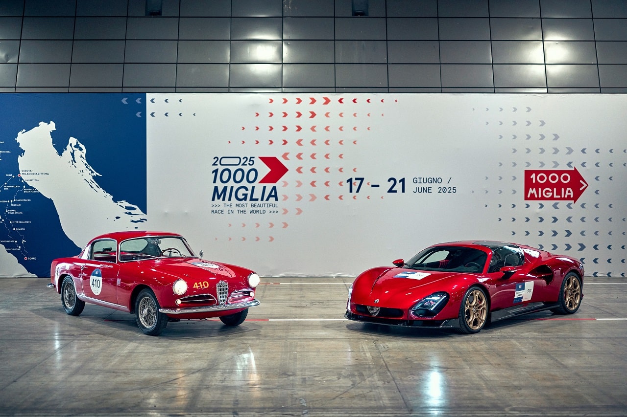 Alfa Romeo e Luna Rossa: al via da oggi nella 43ª edizione della 1000 Miglia