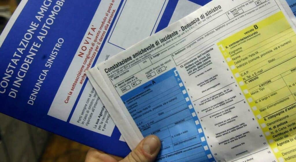 Cid digitale dal 1 luglio per gli incidenti: ecco come funziona