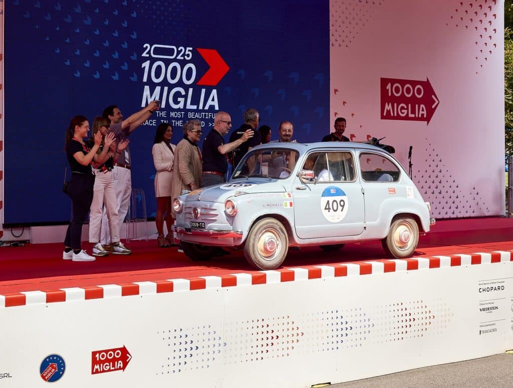 FIAT e Abarth: con la 1000 Miglia 2025 hanno ritrovato il calore di migliaia di appassionati