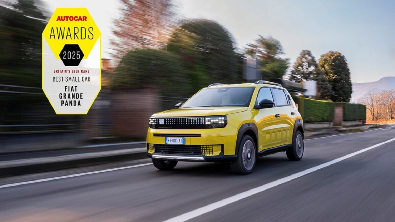 Fiat Grande Panda si aggiudica il premio di “Best Small Car” agli Autocar Awards