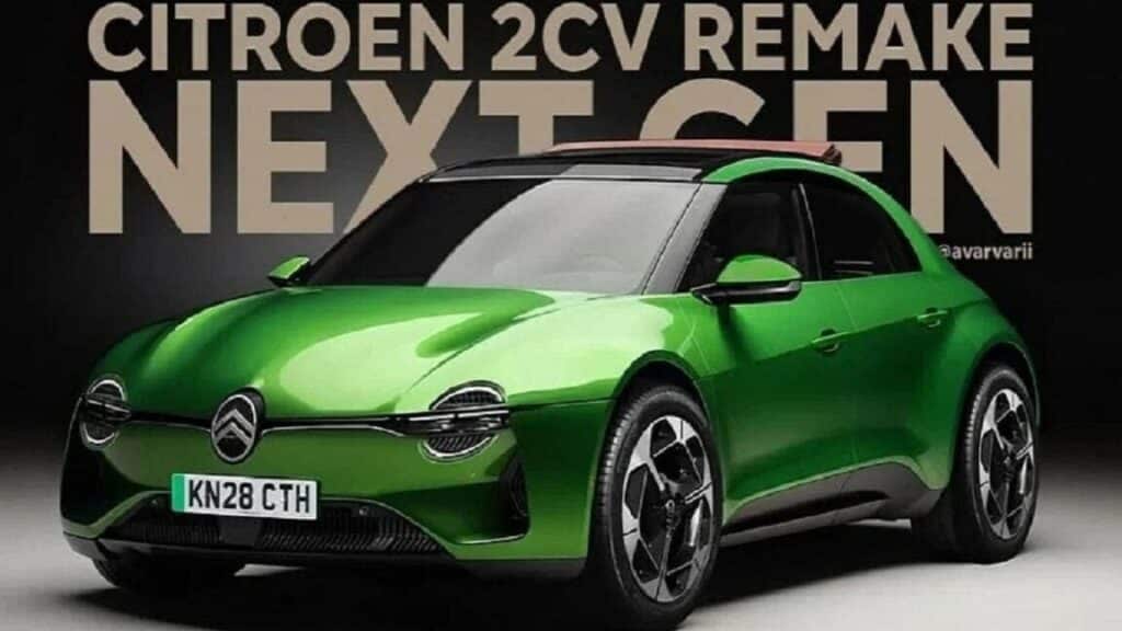 Citroën 2CV: reinterpretata in chiave moderna sarebbe così [RENDER]