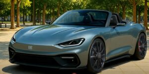 Fiat 124 Spider reinterpretata in chiave moderna in un concept [VIDEO RENDER]
