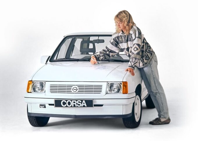 La Opel Corsa di Steffi Graf [FOTO]