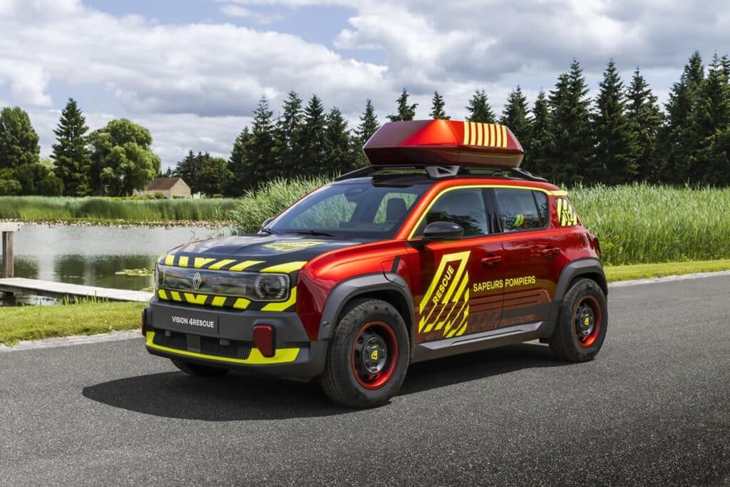 Vision 4rescue, il concept di Software République che trasforma la Renault 4 in un avanzato veicolo di pronto intervento [FOTO]