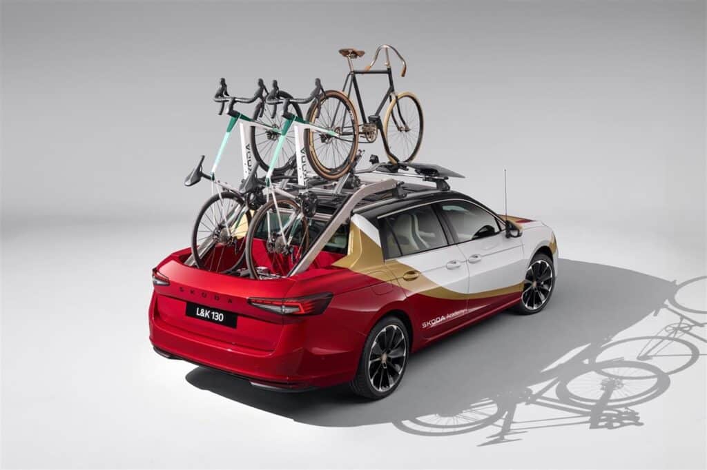 Skoda L&K 130: il concept celebra i 130 anni del marchio e il suo legame con il ciclismo
