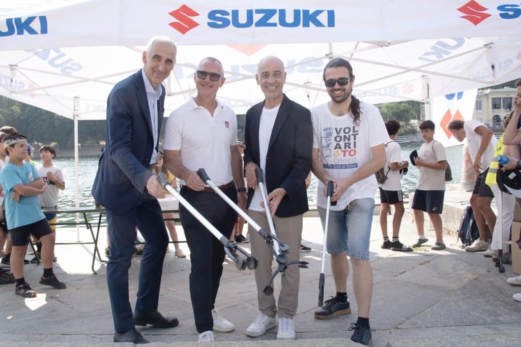 Suzuki, Torino e la Federazione italiana Canottaggio insieme per l'Ambiente