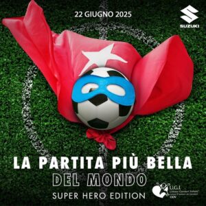 Suzuki scende in campo per l’evento benefico “La partita più bella del mondo”