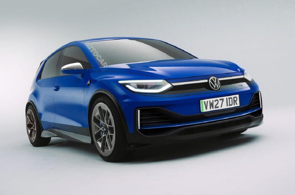 Volkswagen pensa ad una ID.2 R con 400 cavalli [RENDER]