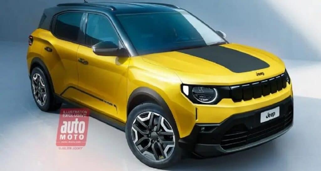 Nuova Jeep Renegade: in Francia la immaginano simile alla C3 Aircross [RENDER]