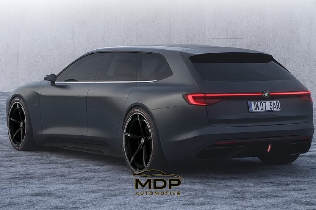 Alfa Romeo: in futuro ci sarà spazio anche per una shooting brake? [RENDER]