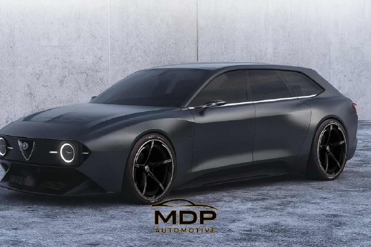 Alfa Romeo: in futuro ci sarà spazio anche per una shooting brake? [RENDER]