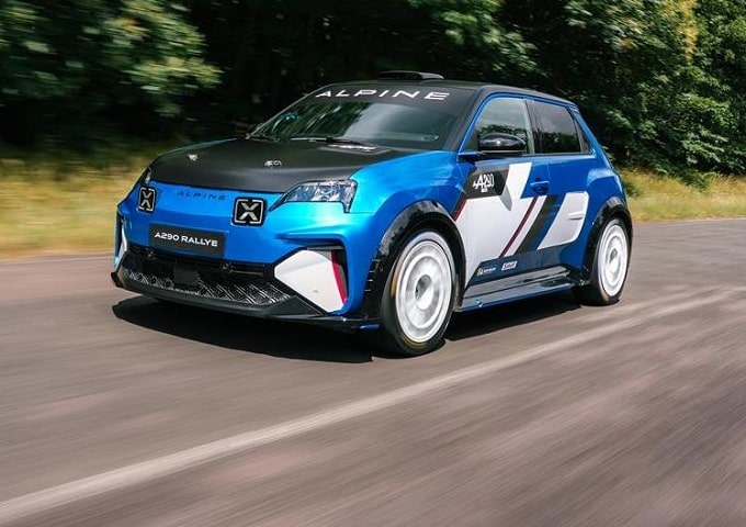 Alpine A290 Rallye: nuova protagonista delle corse a zero emissioni [FOTO]