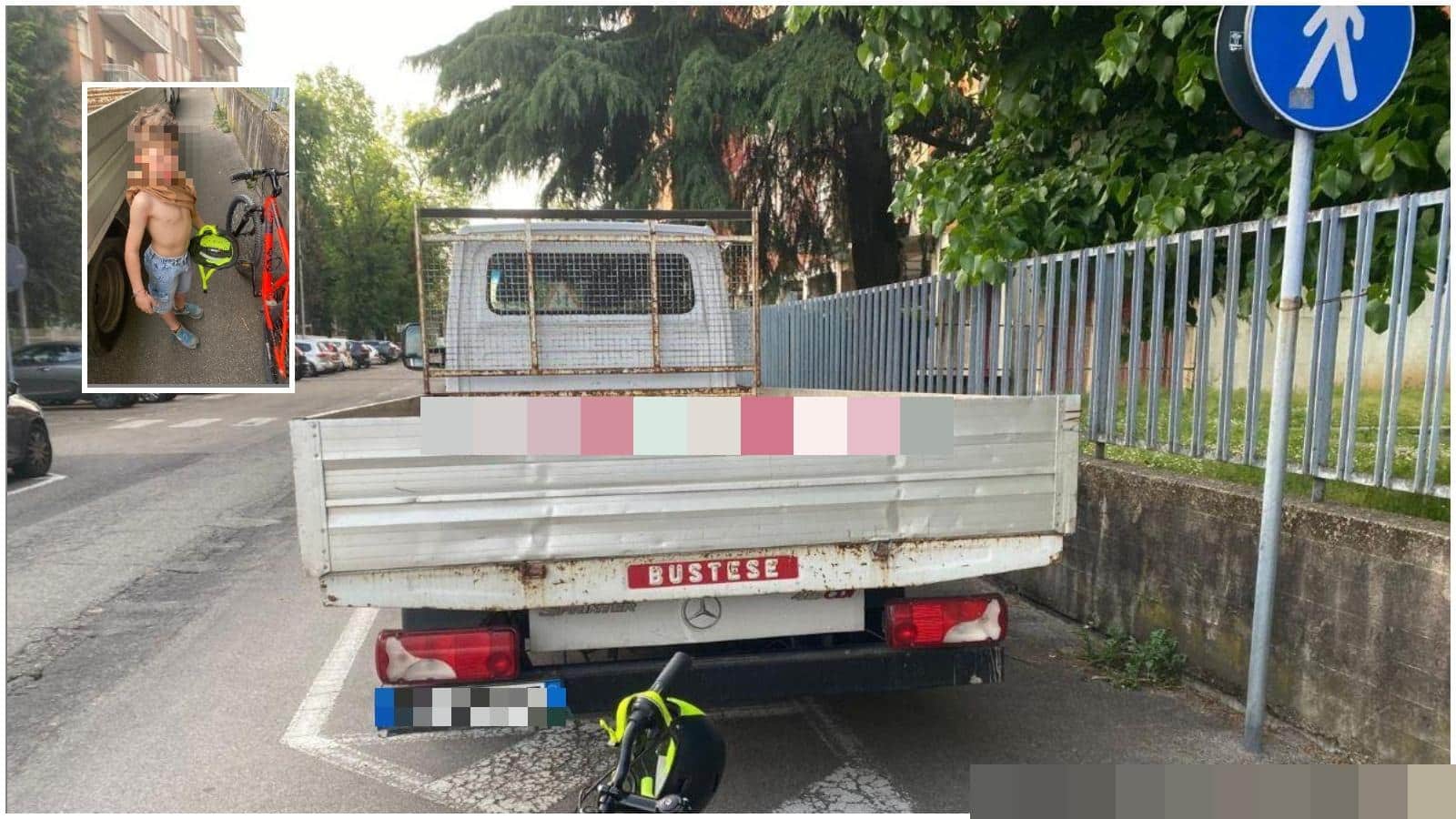 Milano: bimbo di 8 anni multato in bici sulla ciclabile