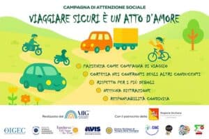 Sicurezza stradale e gentilezza alla guida: la campagna estiva che parte dalla Sicilia e parla al mondo