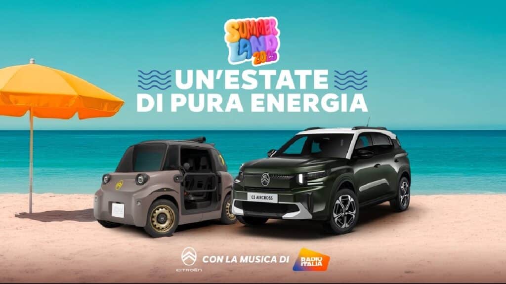 Citroën è protagonista dell’estate italiana con il Summerland Tour 2025
