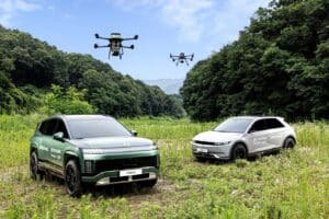 Hyundai Ioniq 9 al servizio della natura: nuova Drone Station per la riforestazione in Corea [FOTO]