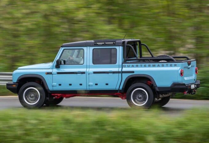 INEOS Quartermaster: il pick-up 4×4 per tempo libero, lavoro e personalizzazioni estreme [FOTO]