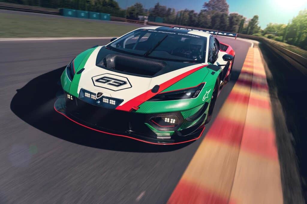 Lamborghini Temerario GT3: la nuova arma da corsa svelata a Goodwood, in gara dal 2026 [FOTO]