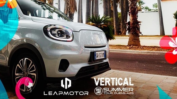 Leapmotor protagonista sulle spiagge italiane con il Vertical Summer Tour 2025