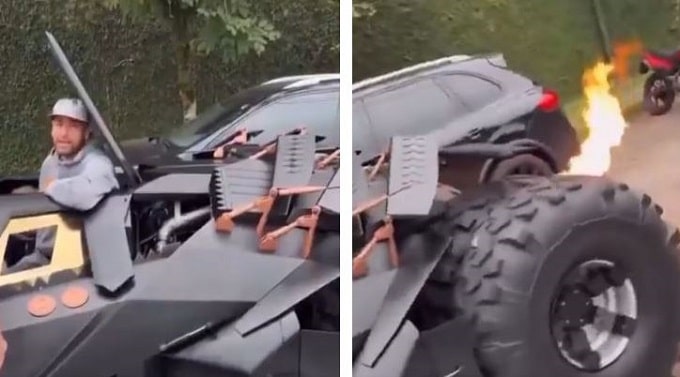 Neymar compra la Batmobile per 1,3 milioni di euro: un sogno da vero fan di Batman [VIDEO]
