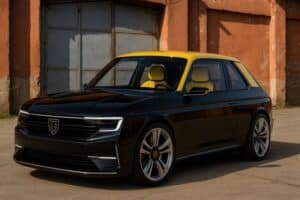 Nuova Peugeot 104? Una reinterpretazione digitale fa rivivere la citycar degli anni ’70 [RENDER]