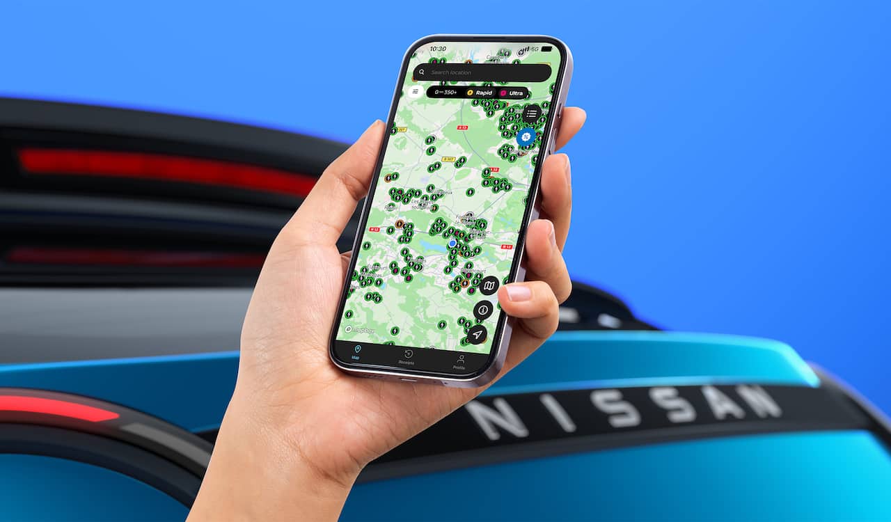 Nissan: si rinnova l’app Charge per la ricarica delle auto elettriche