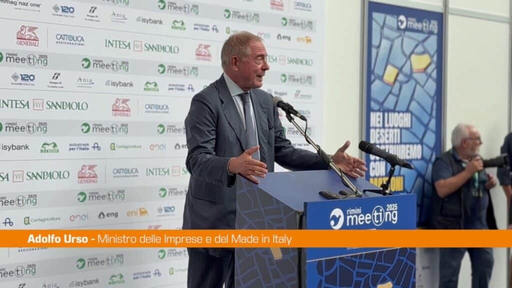 Adolfo Urso: “I dazi al 15% sono un ostacolo superabile per le nostre aziende”