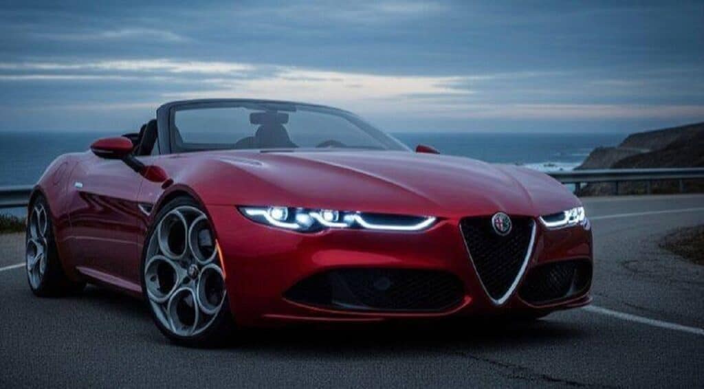 Alfa Romeo Duetto 2030: il mitico modello reinterpretato in versione moderna [RENDER]