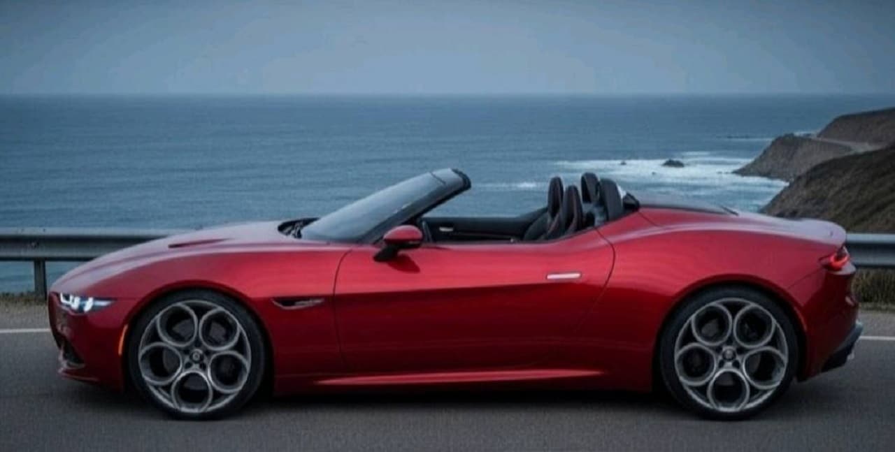 Alfa Romeo Duetto 2030: il mitico modello reinterpretato in versione moderna [RENDER]
