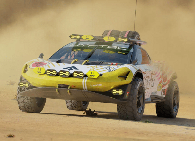 GAC Hyptec SSR Baja: la stilosa evoluzione del buggy da deserto [FOTO e VIDEO]