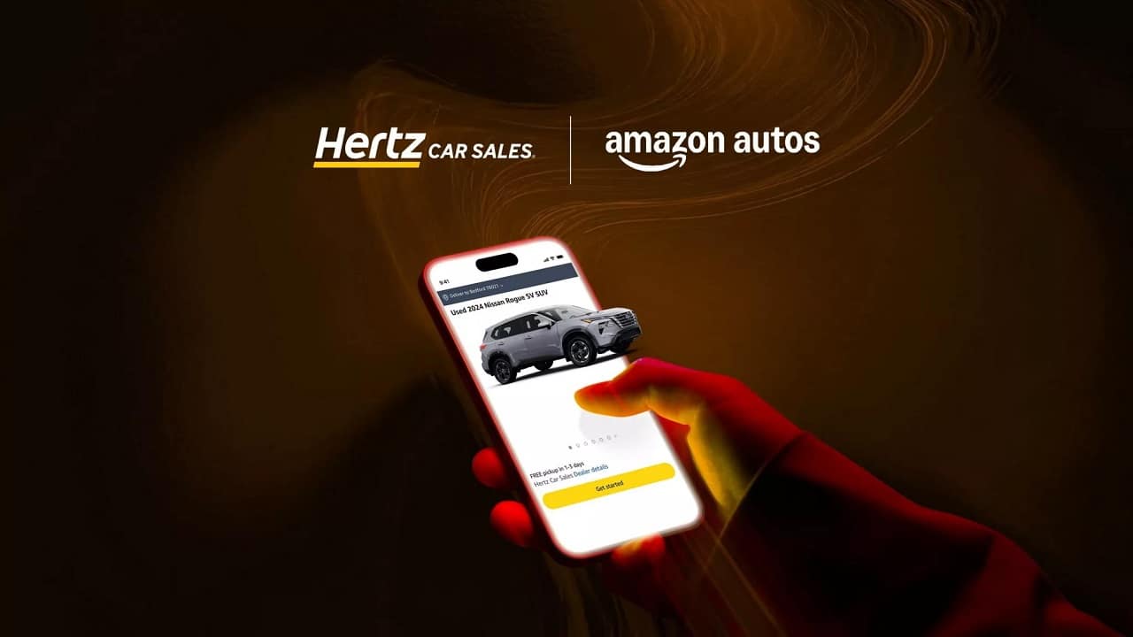 Hertz venderà veicoli usati online in partnership con Amazon